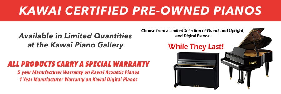 Certified Pre-Owned Pianos